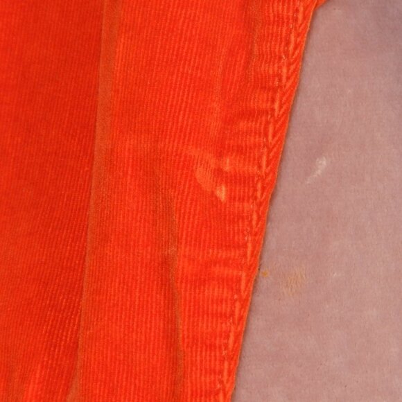 Banana Republic Womens Orange Corduroy Pants Size 29 - Picture 4 of 8